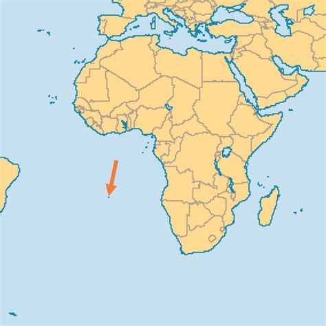 Helena lies about 1,930 kilometers (1,200 miles) west of the border between angola and namibia, the nearest mainland. Location of St Helena, where Napoleon spent the last years ...