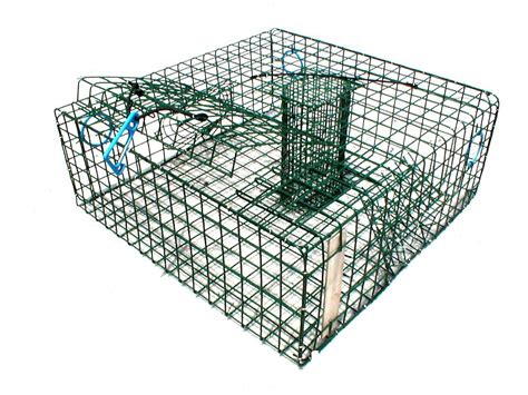 Crab traps for the recreational crabber. Wire Stone Crab Trap - Vinyl Coated - American Made - Lee Fisher Fishing Supply