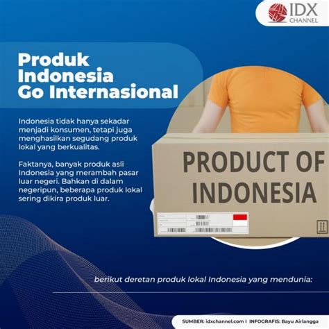 Produk Indonesia Yang Mendunia Newstempo