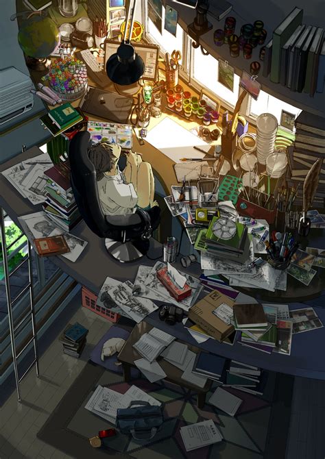 Her Room Animation Art Anime Art Anime Scenery