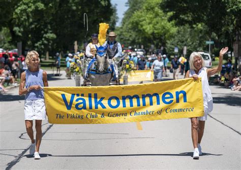 Return Of Swedish Days Parade On Sunday Closes Out Swedish Days Festival In Geneva Shaw Local