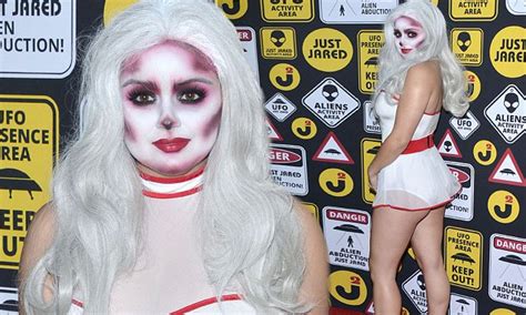 Ariel Winter Wears A Zombie Medic Costume At Starry Halloween Bash