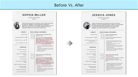 How To Edit Our Collection Of Resume Templates And Create A Professional