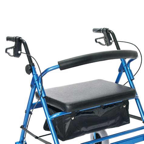 Essential Medical Supply Endurance Hd Heavy Duty 4 Wheel Walker With