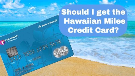 B of a hawaiian credit card. Hawaiian Miles Credit Card Review - YouTube