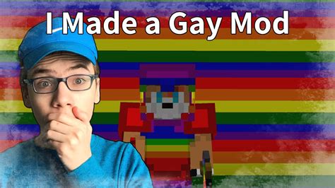 I Made A Gay Mod In Minecraft Youtube