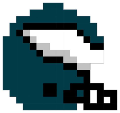 Eagles Logo Pixel Art