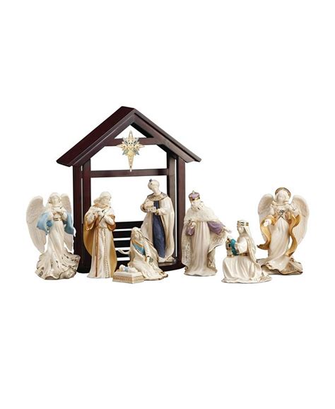 Lenox First Blessing Nativity Set Of 10 Macys