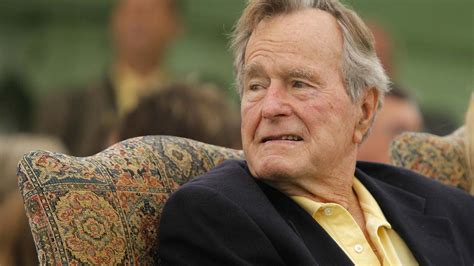 Former President George Hw Bush Back In Hospital W Mild Case Of