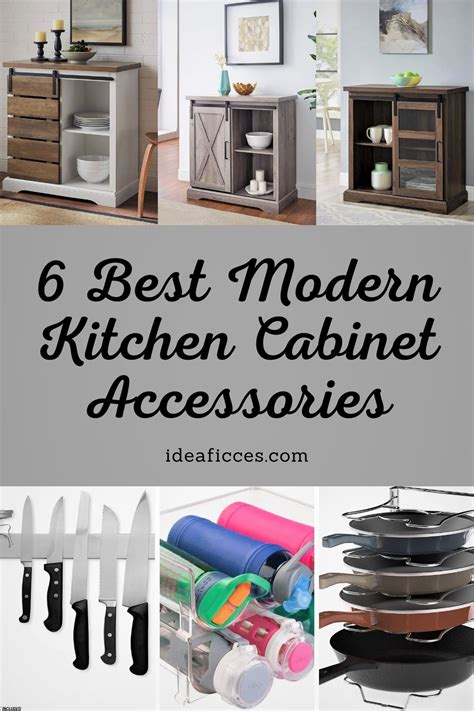 6 Best Modern Kitchen Cabinet Accessories Ideas For Home Office