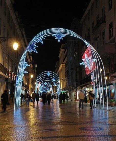 22 Beautiful Photos Of Christmas In Lisbon Portugal Holiday Lights