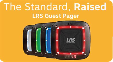 Restaurant Paging Systems And Pagers Lrs Australia
