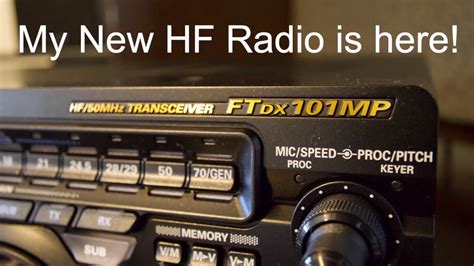 New Yaesu Ftdx101mp Unboxing With Sceptre External Monitor Youtube