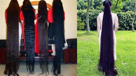 Long Hair Chinese Asian Women Long Long Hair Women Super Long Hair