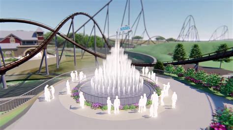 hersheypark chocolate town new roller coaster coming in 2020 youtube