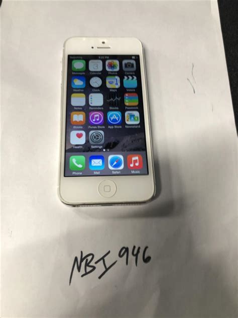 Apple Iphone 5 Unlocked White 16gb A1428 Ludi48295 Swappa