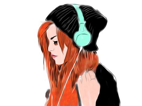 30 Tomboy Anime Wallpaper Girl With Headphones