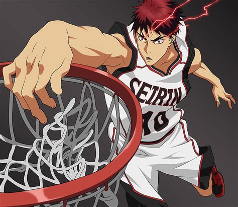 Hd Wallpaper Anime Kurokos Basketball Red Eyes Red Hair Sport