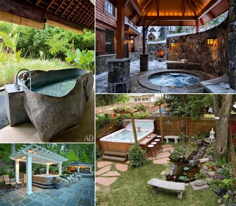 These Outdoor Hot Tubs Are Retreats
