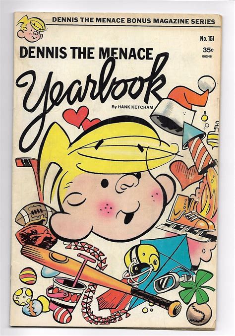 Dennis The Menace Bonus Series Yearbook April 151 Fawcett Comic Book