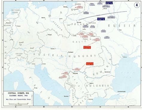 World War Eastern Front Map