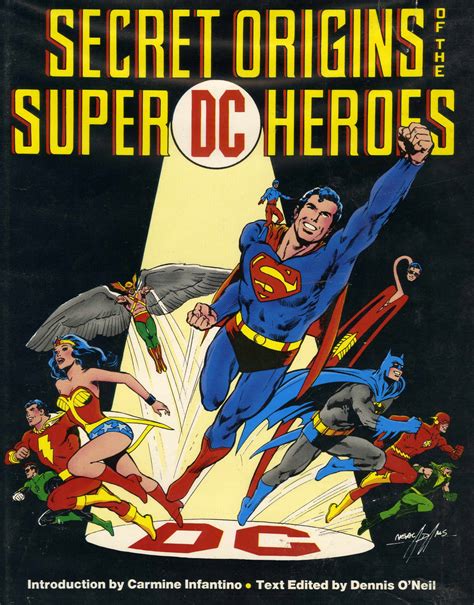 Pre Crisis Bronze Age Secret Origins Of The Dc Super Heroes Cover By