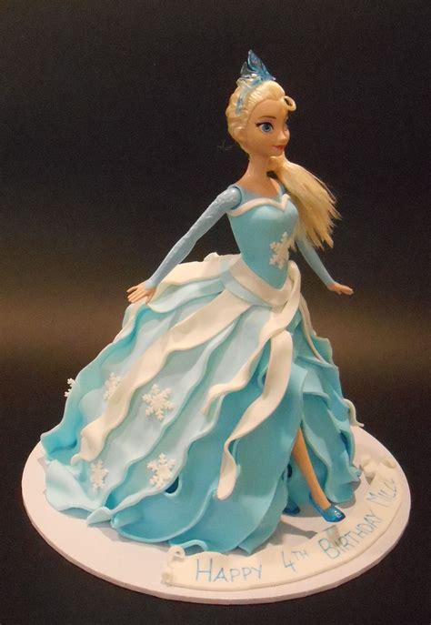 See more ideas about doll cake, barbie cake, princess cake. Elsa Dolly Varden Birthday Cake - by Nada's Cakes Canberra ...