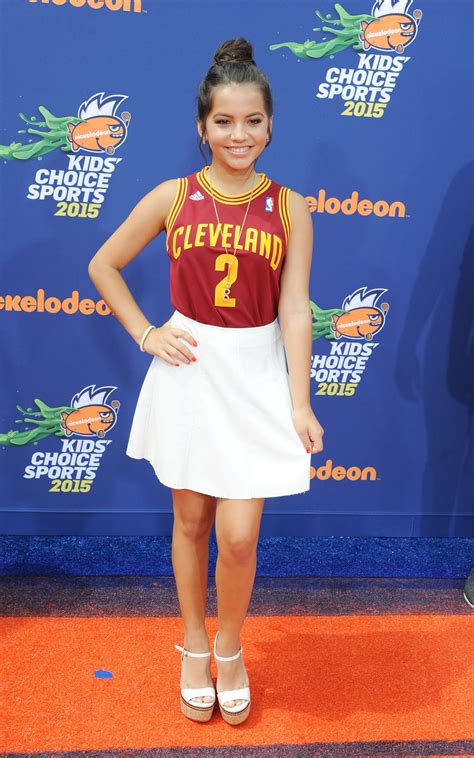 Isabela Moner 2015 Nickelodeon Kids Choice Sports Awards In Los