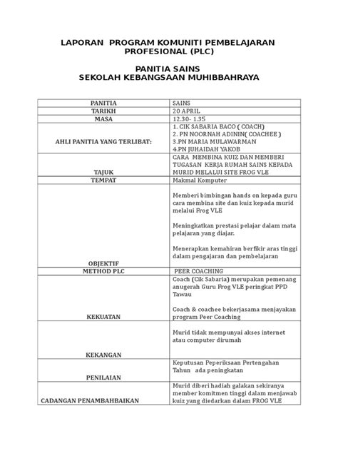Laporan kerja praktik penerapan plc siemens pada. Laporan Plc Panitia Sains