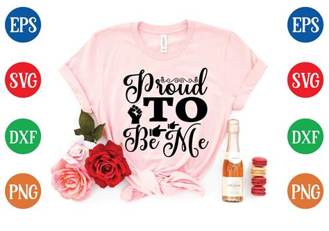 Proud to Be Me Svg Design Graphic by designfactory · Creative Fabrica