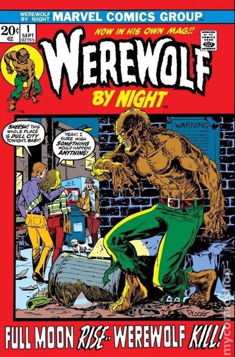 Werewolf By Night 1972 1st Series Comic Books Comics Werewolf