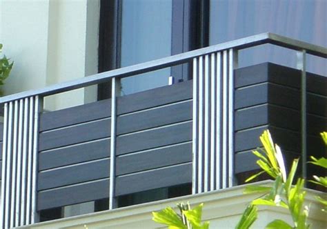The principal function of the railings is to offer safety and prevent people from falling off the surfaces of the stairways. Pin by EuroAsia BT Limited on roof deck | Balcony grill ...
