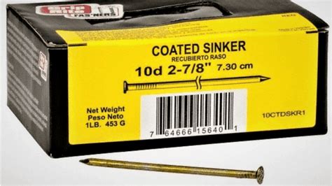 I know you would expect it to be 16p (now that the lengths are quoted in penny sizes, a term traced back to medieval times). Nail Sizes for Framing: What Size Nails Do you Need for ...