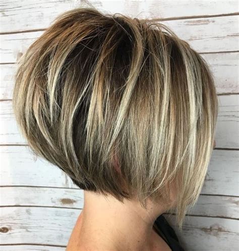 70 cute and easy to style short layered hairstyles choppy bob hairstyles stacked bob