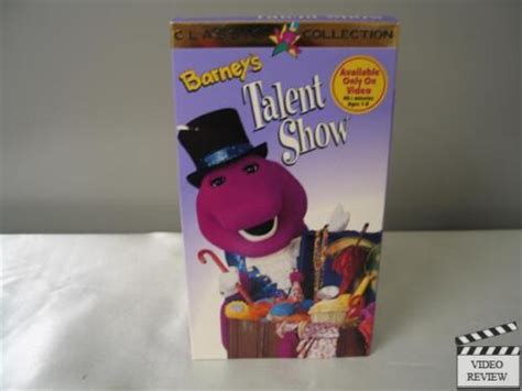 Barney Barneys Talent Show Vhs 1996 45986020109 Ebay