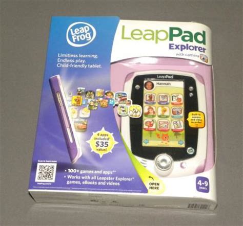 Thus, leap pad play an essential role in kids' learning process. NEW LeapFrog LeapPad Explorer 4 Apps Camera Purple with ...