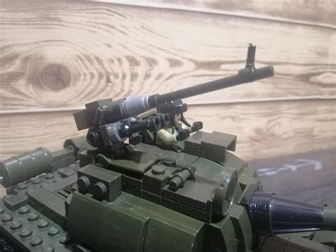 Built A 127mm Dshk Heavy Mg Then Mounted It On My T55 Also Bought 2