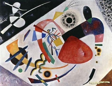 Red Spot Ii Artwork By Wassily Kandinsky Oil Painting And Art Prints On