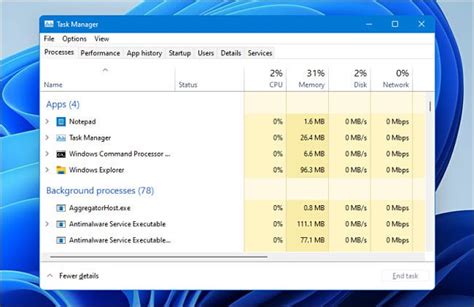 How To Launch Task Manager In Windows 11