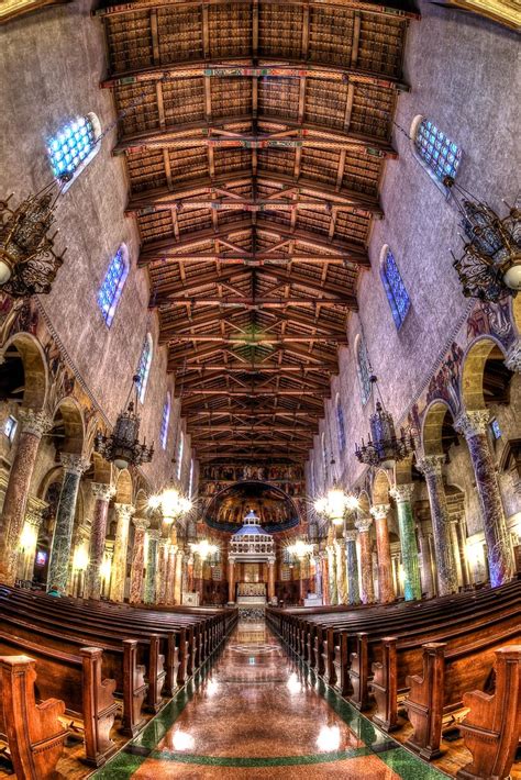 The iconic ruins of the st. St. Andrew's Catholic Church | View On Black From ...