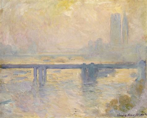 Charing Cross Bridge 1903 Art Print By Claude Monet King And Mcgaw