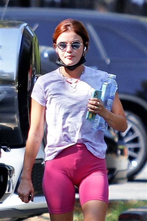 lucy hale shows off her new hair color while out for a hike 29 photos thefappening