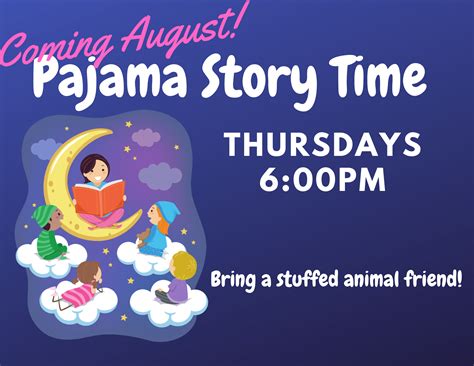 Pajama Story Time At Smyrna Library • Feb22023