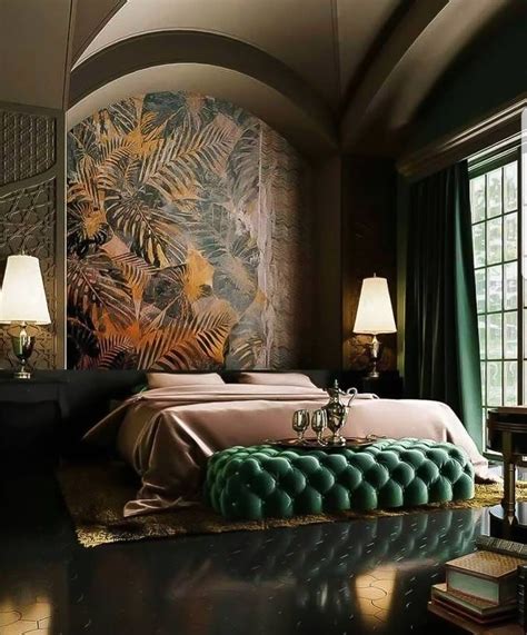 Dramatic Bedroom Glamour Bedroom Design Trends Bedroom Design