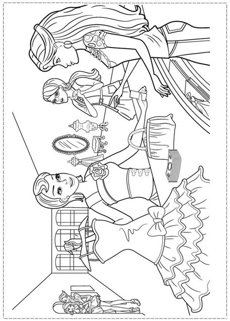 The princes barbie and ken. Barbie Fashion Coloring page | Barbie coloring pages ...