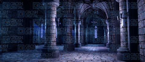 Gothic Castle 2 Projected Backdrops Grosh Digital