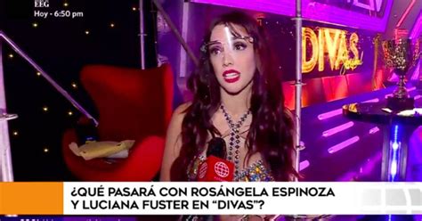 Esto Es Guerra Rosángela Espinoza Considera Renunciar A Divas Tras Ser Sentenciada Video