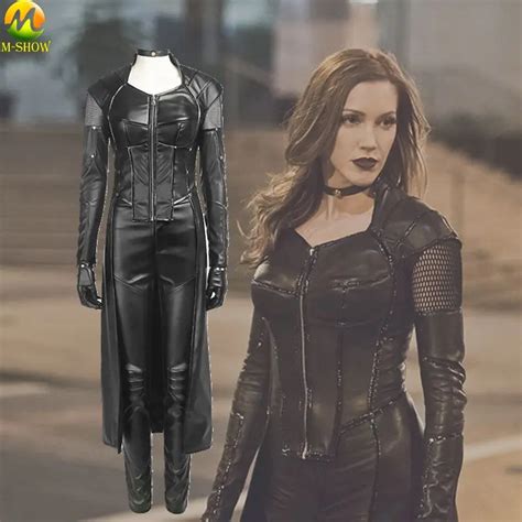 Green Arrow Season 5 Black Canary Cosplay Costume Black Canary Dinah