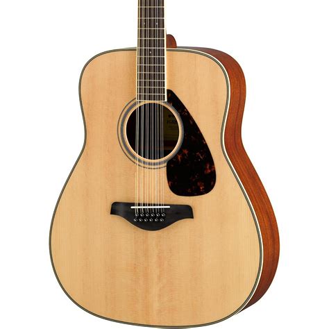 Yamaha Fg820 12 Dreadnought 12 String Acoustic Guitar Natural
