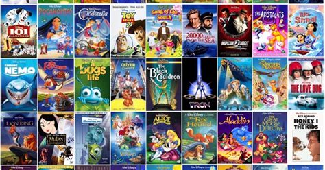 The walt disney website offers a complete list of every disney film ever made, however one can see a listing of the original movies on the disney channel on wikipedia. Top 10 Best Lesser Known Disney Movies